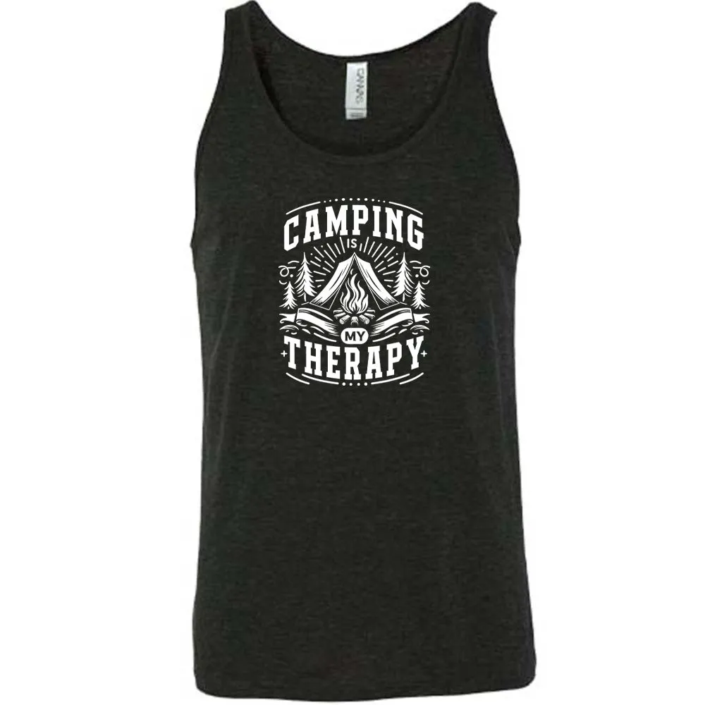 Camping Is My Therapy Shirt Unisex