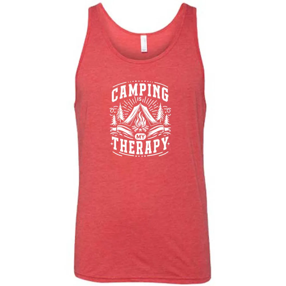 Camping Is My Therapy Shirt Unisex