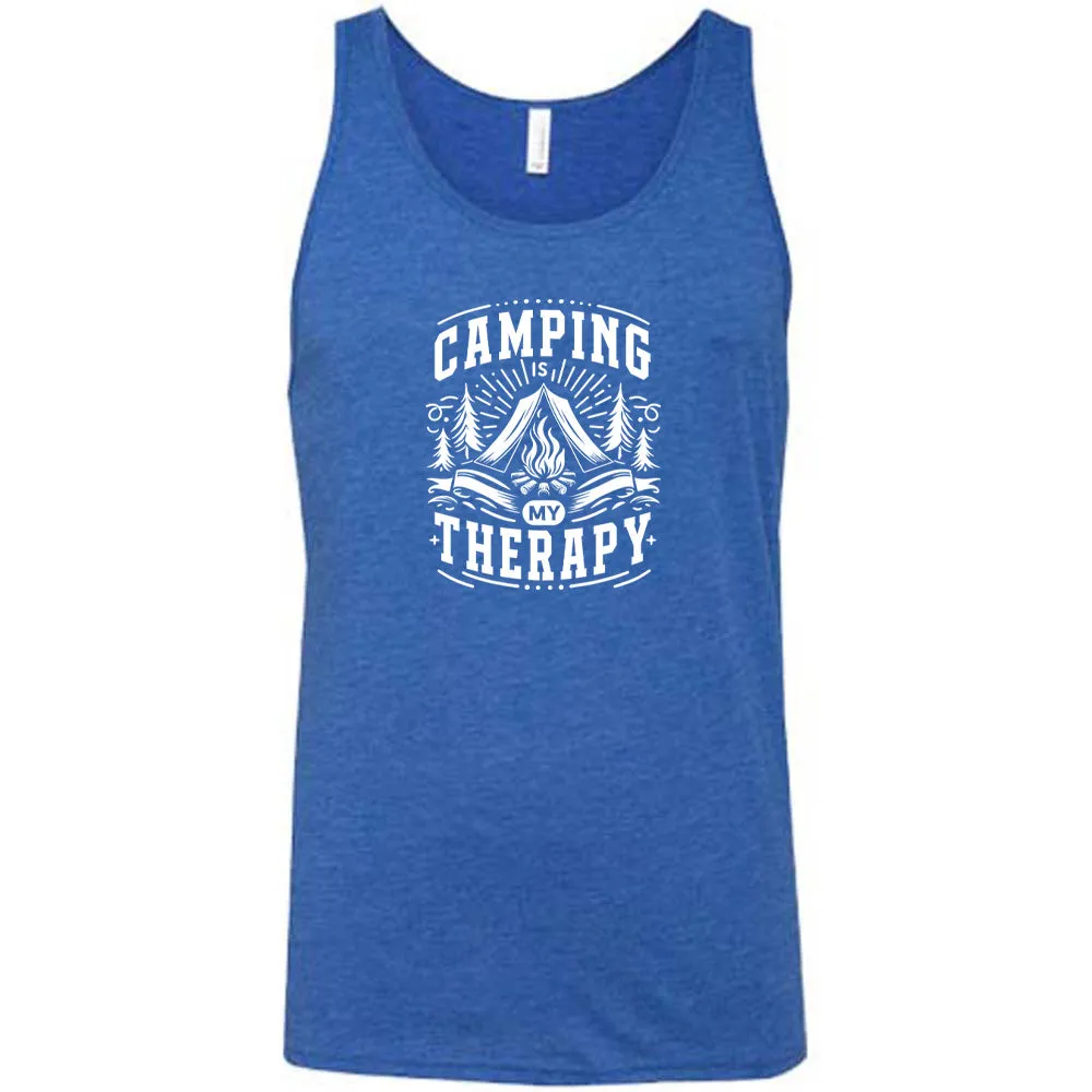 Camping Is My Therapy Shirt Unisex