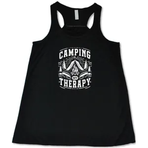 Camping Is My Therapy Shirt