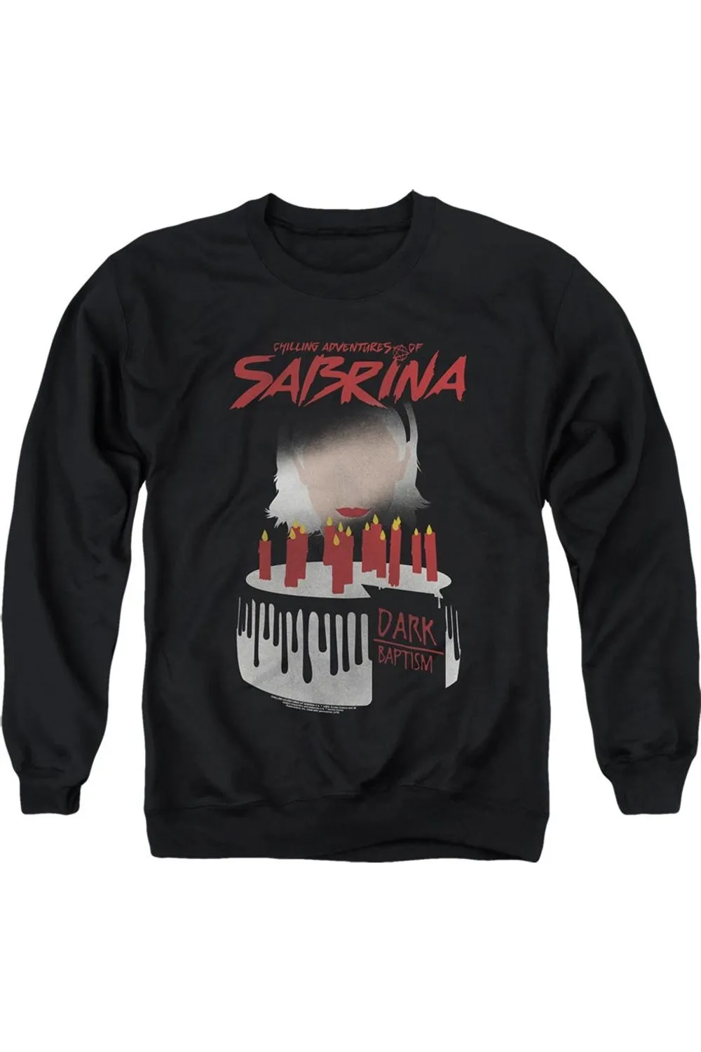 Chilling Adventures Of Sabrina Dark Baptism Adult Crewneck Sweatshirt