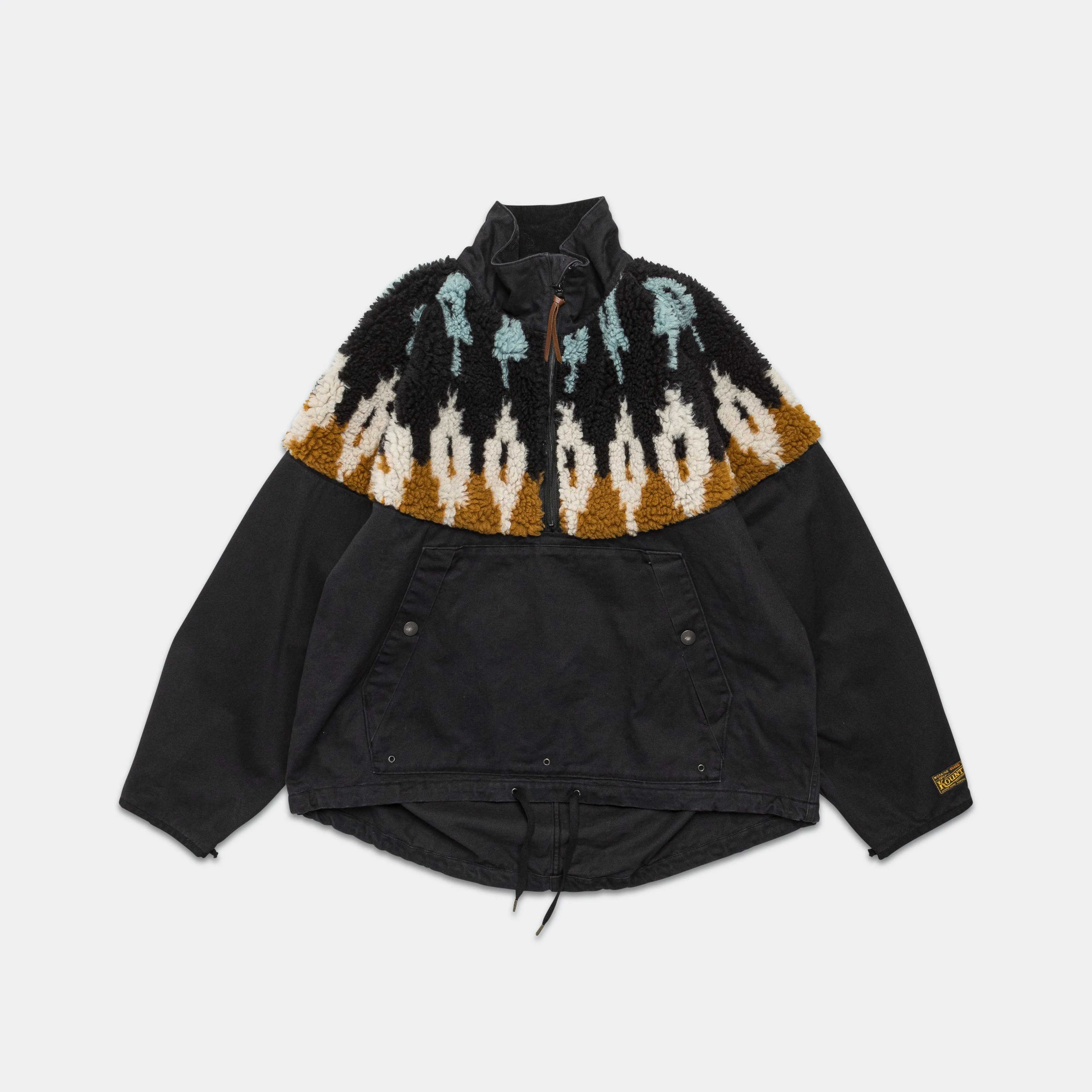 Chino  BOA Fleece NORDIC Anorak - Black