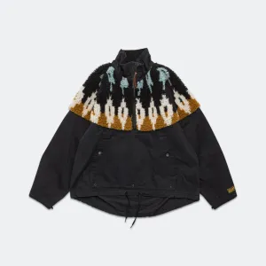 Chino  BOA Fleece NORDIC Anorak - Black