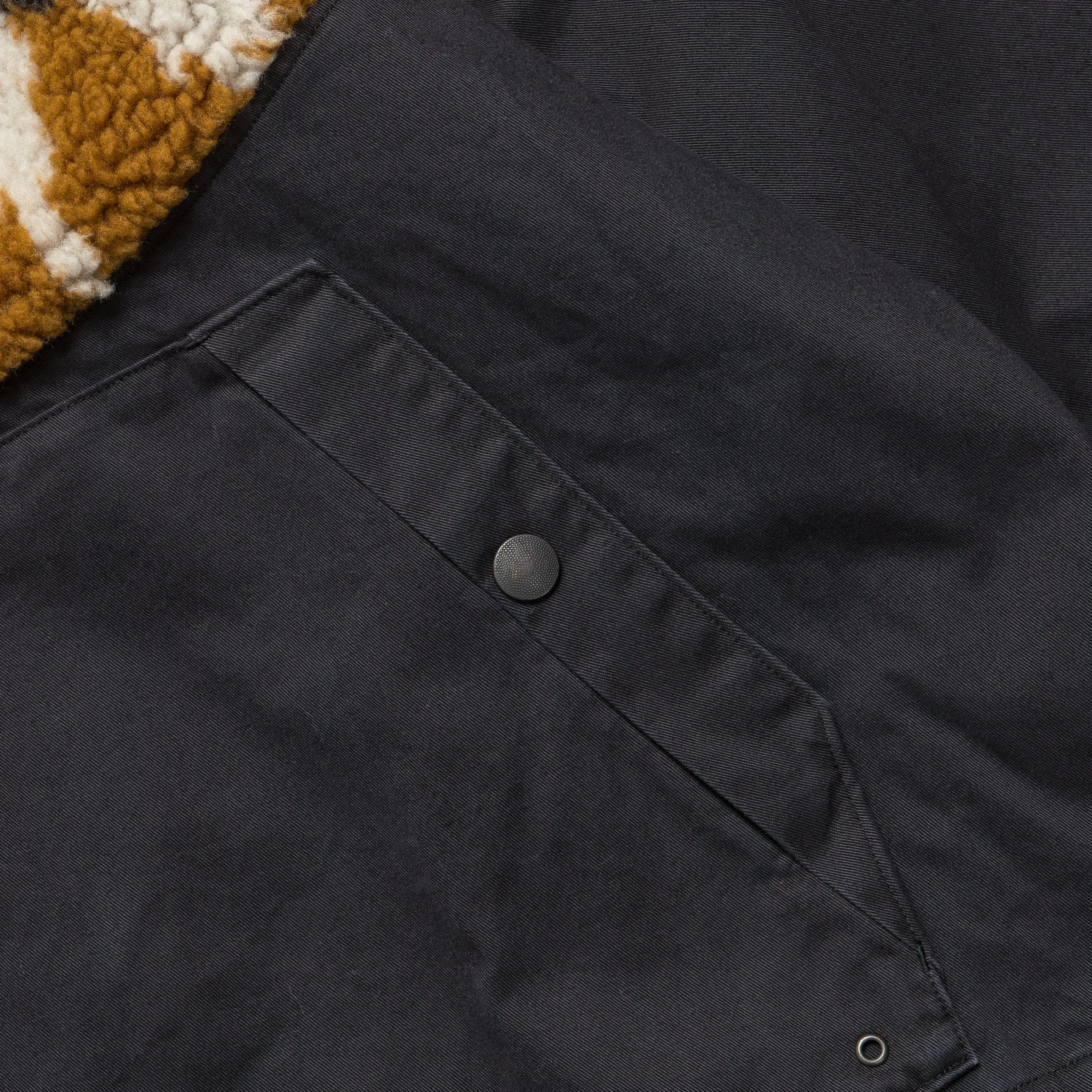 Chino  BOA Fleece NORDIC Anorak - Black