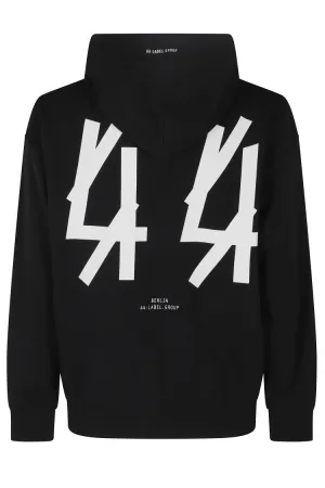 Classic Zip Hoodie With Graphic Print