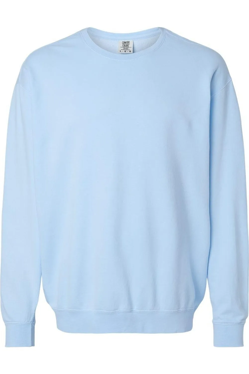 Comfort Colors Garment-Dyed Lightweight Fleece Crewneck Sweatshirt