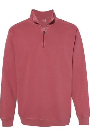 Comfort Colors Garment-Dyed Quarter Zip Sweatshirt