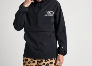 Complex Anorak Hoodie In Black