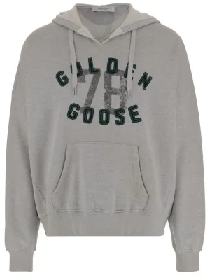 Cotton Hoodie With Prominent Logo