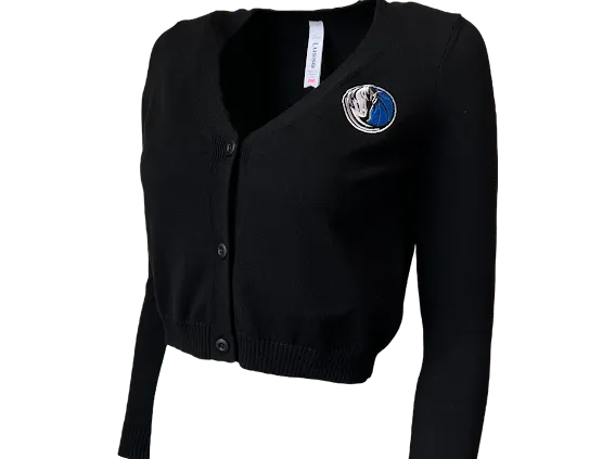 DALLAS MAVERICKS LUSSO 2022 WOMENS SADIE CROP CARDIGAN