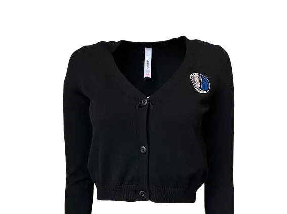 DALLAS MAVERICKS LUSSO 2022 WOMENS SADIE CROP CARDIGAN