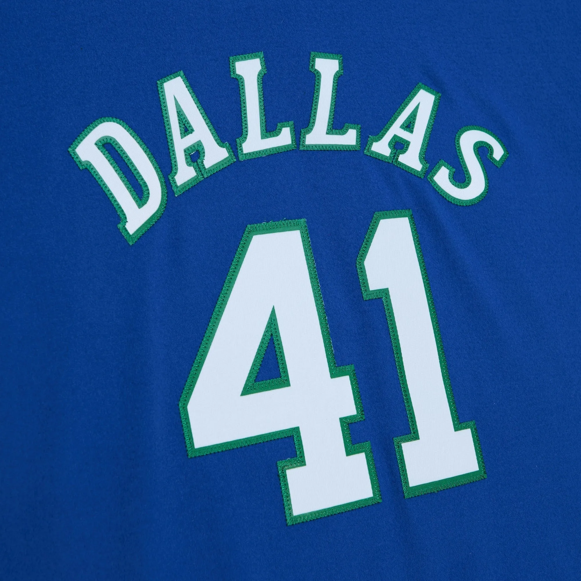 DALLAS MAVERICKS MITCHELL & NESS 2022 DIRK NOWITZKI HARDWOOD CLASSIC JERSEY DRESS