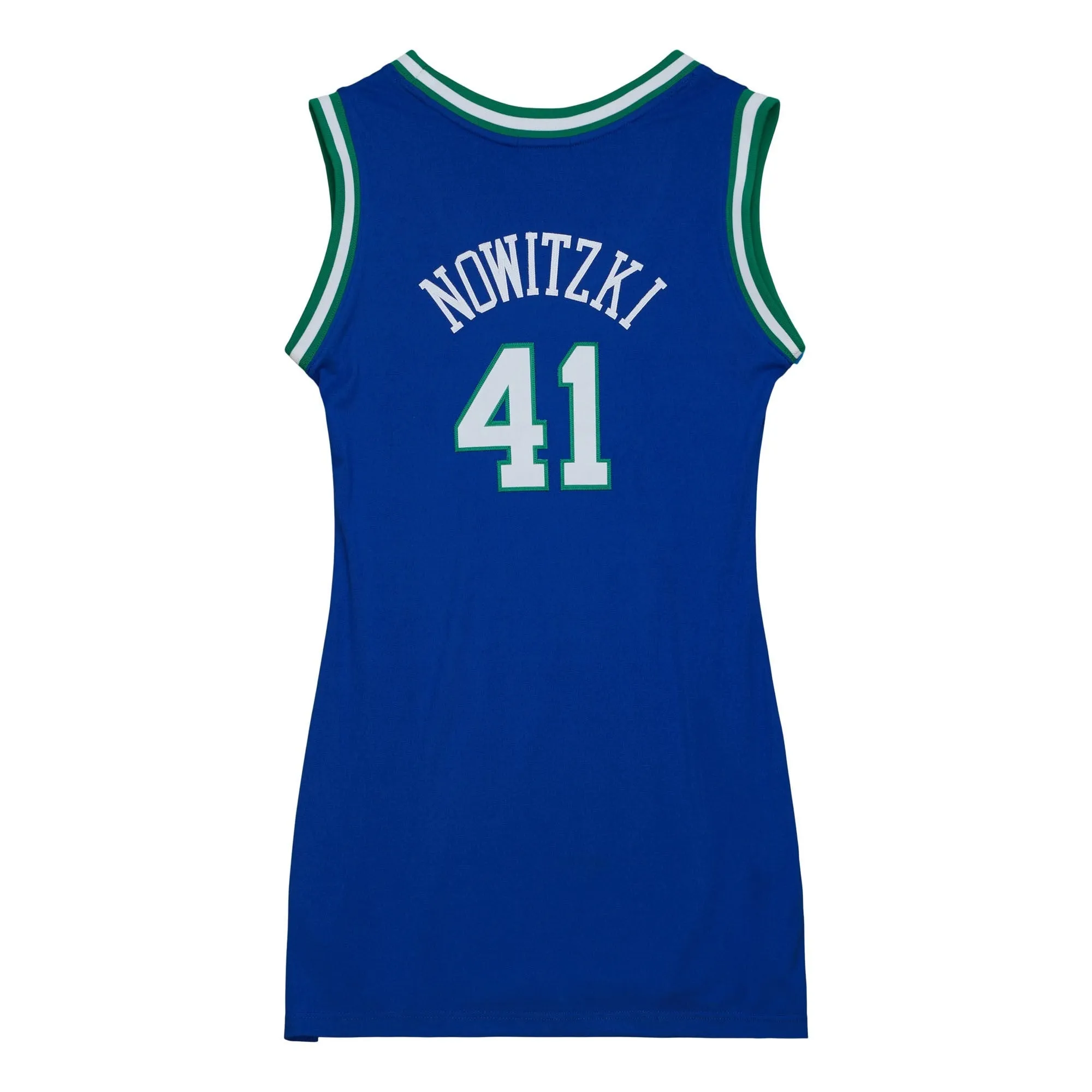 DALLAS MAVERICKS MITCHELL & NESS 2022 DIRK NOWITZKI HARDWOOD CLASSIC JERSEY DRESS