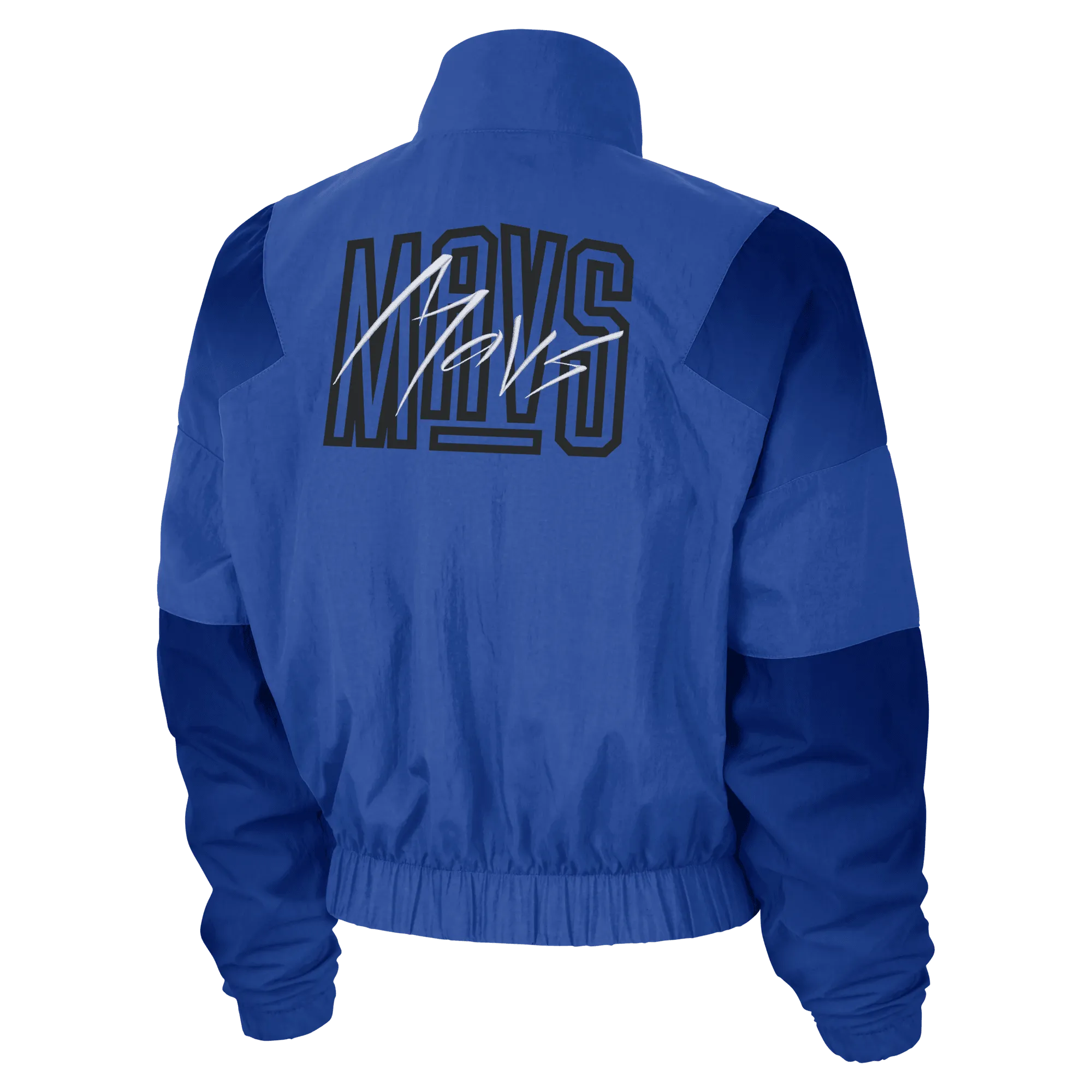 DALLAS MAVERICKS NIKE 2022 WOMENS COURTSIDE LIGHTWEIGHT ROYAL JACKET