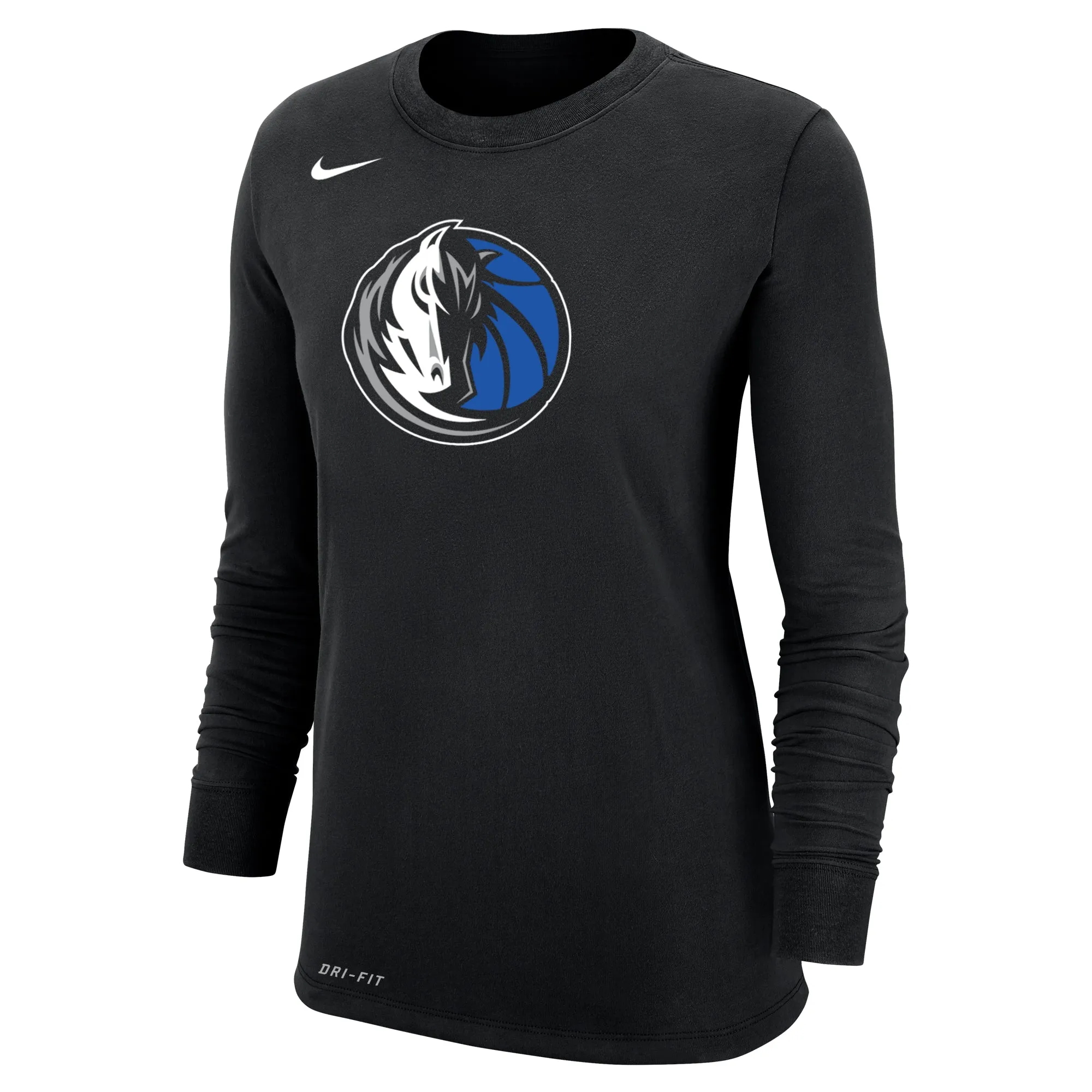 DALLAS MAVERICKS NIKE 2022 WOMENS DRI-FIT LONGSLEEVE TEE
