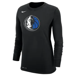 DALLAS MAVERICKS NIKE 2022 WOMENS DRI-FIT LONGSLEEVE TEE