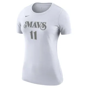 DALLAS MAVERICKS NIKE CITY EDITION 2024-25 WOMENS KYRIE IRVING NAME & NUMBER WHITE TEE