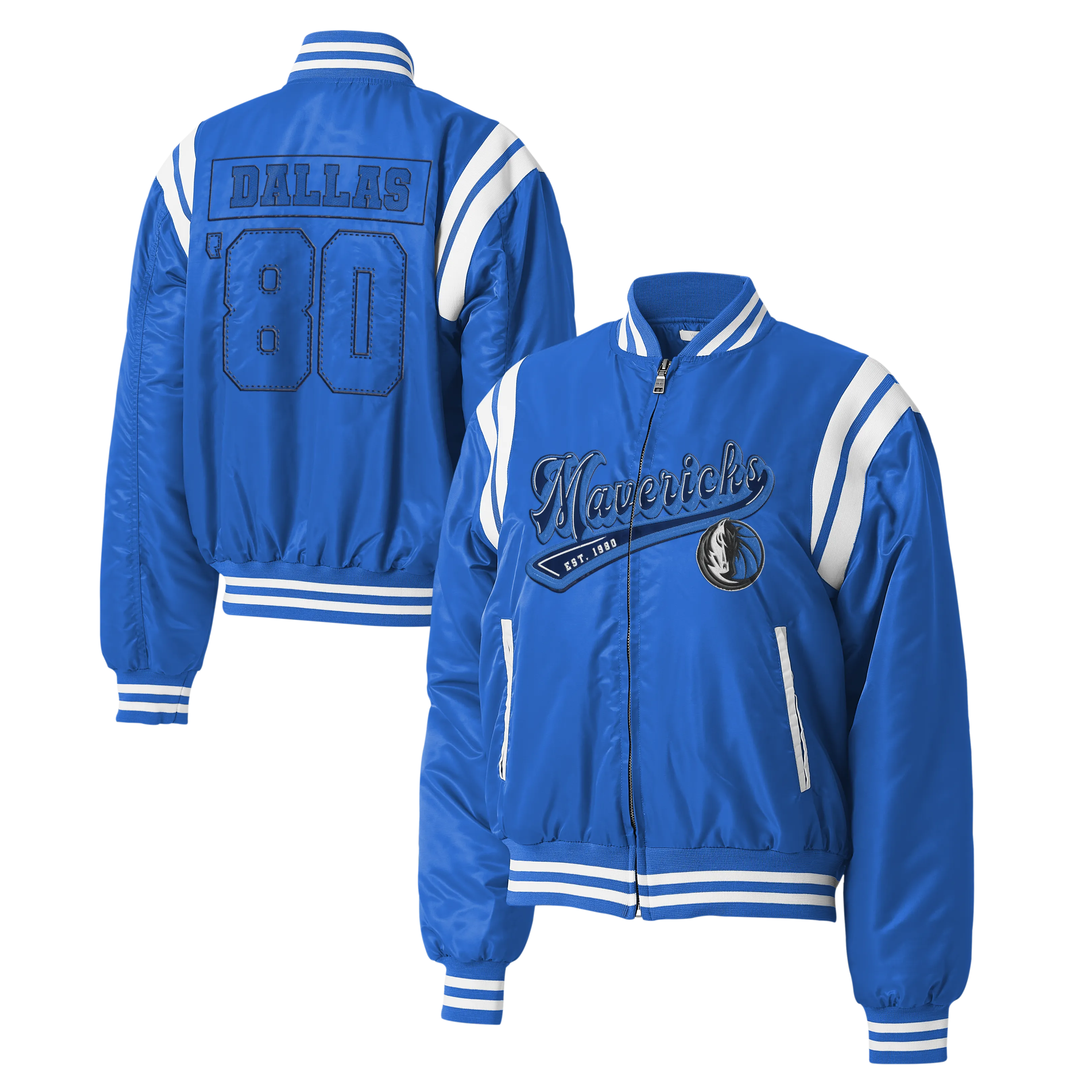DALLAS MAVERICKS WEAR 2023 WOMENS BOMBER JACKET
