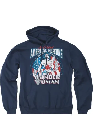 DC Comics American Heroine Adult Pull Over Hoodie / Hooded Sweatshirt