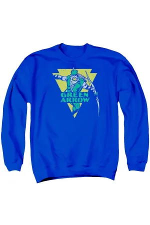 DC Comics Distressed Arrow Adult Crewneck Sweatshirt