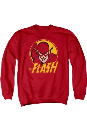 DC Comics Flash Flash Circle Adult Crewneck Sweatshirt