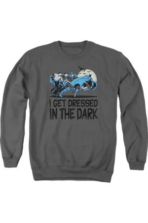 DC Comics Get Dressed Adult Crewneck Sweatshirt