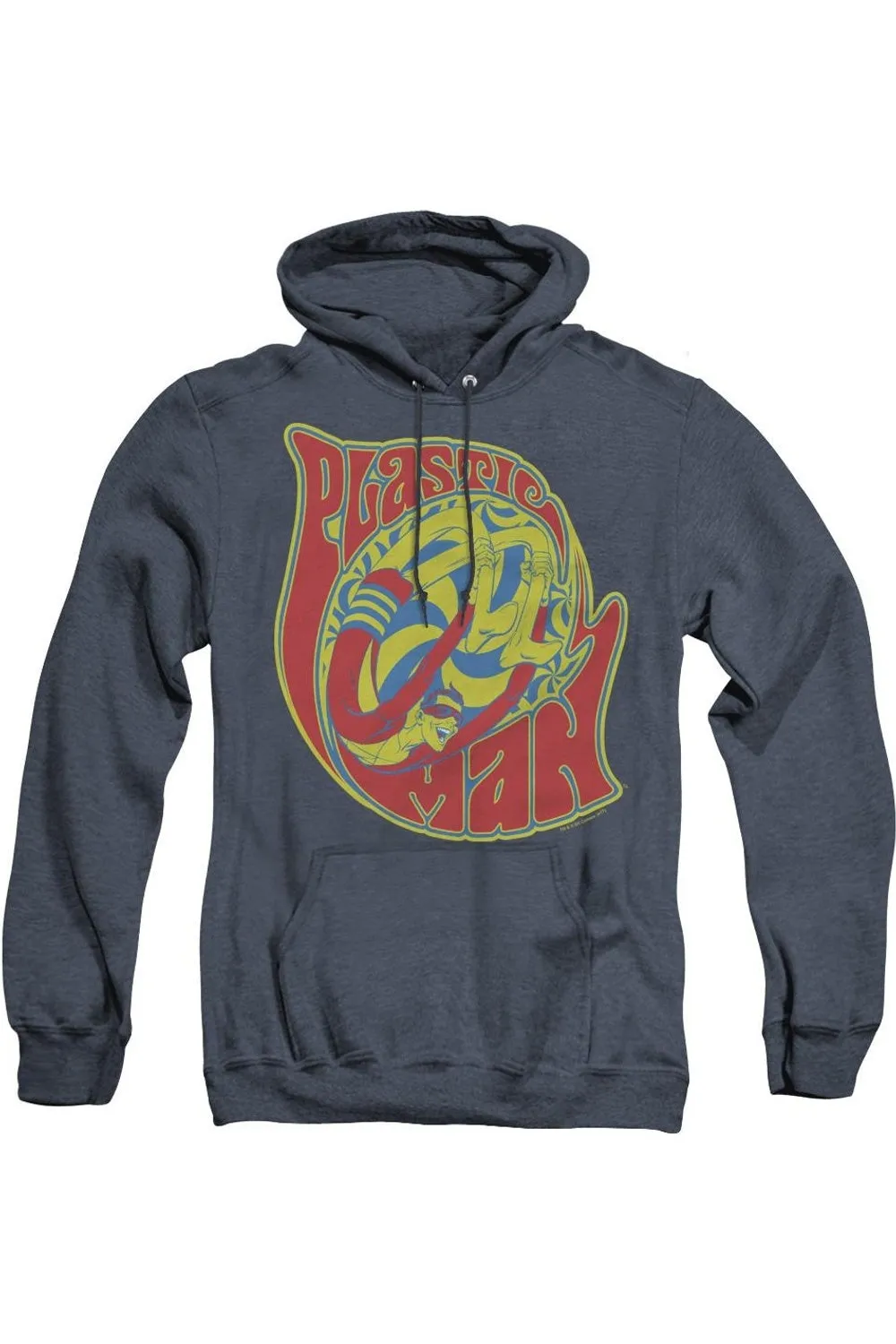 DC Comics How I Roll Adult Heather Hoodie / Hooded Sweatshirt