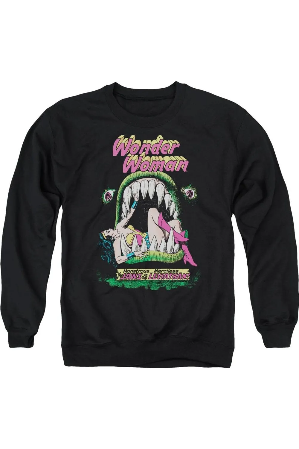 DC Comics Jaws Adult Crewneck Sweatshirt