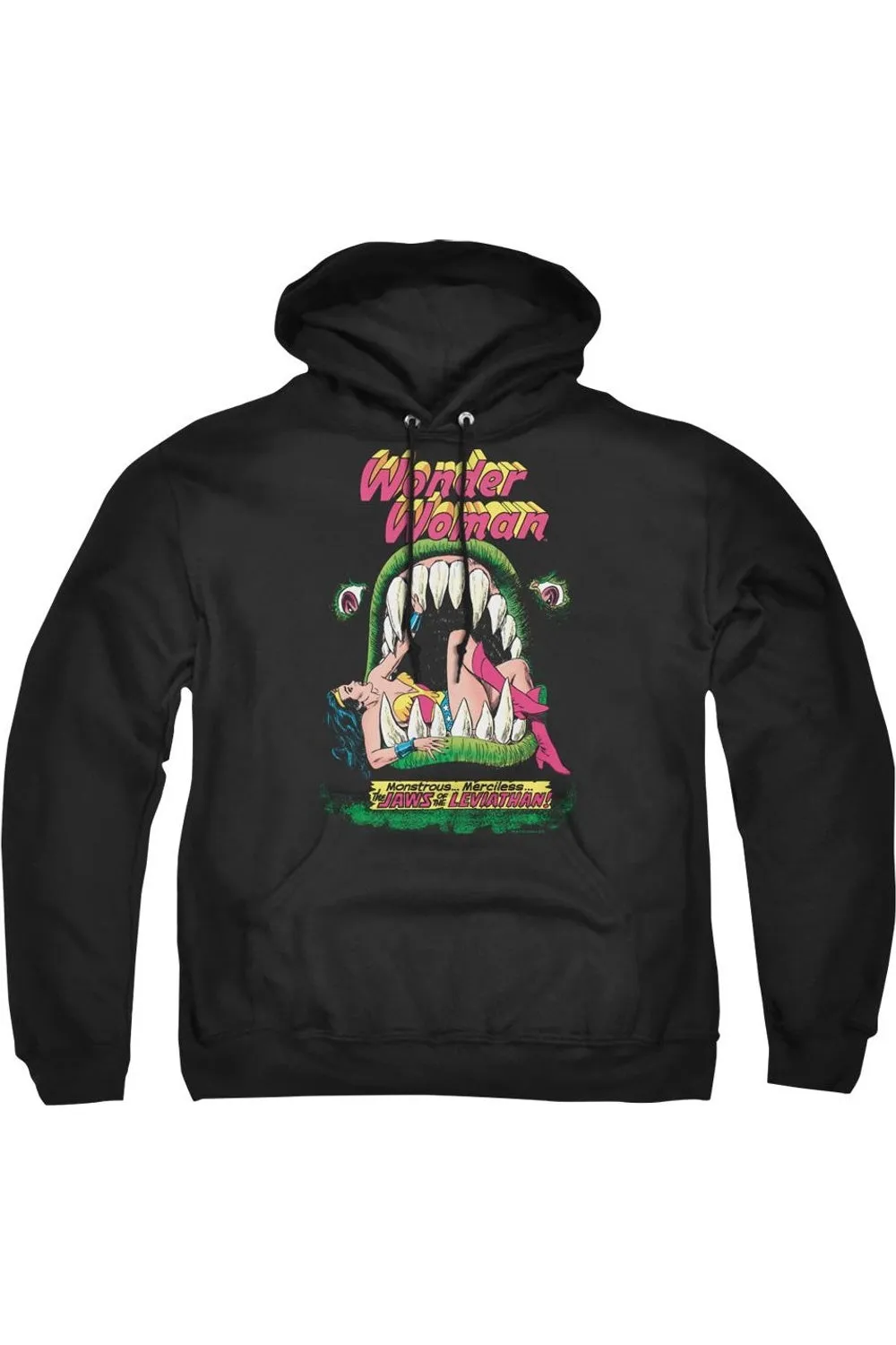 DC Comics Jaws Adult Pull Over Hoodie / Hooded Sweatshirt