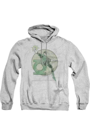 DC Comics Retro Lantern Iron On Adult Pull Over Hoodie / Hooded Sweatshirt