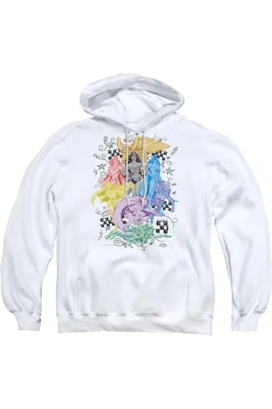 DC Comics Super Adult Pull Over Hoodie / Hooded Sweatshirt
