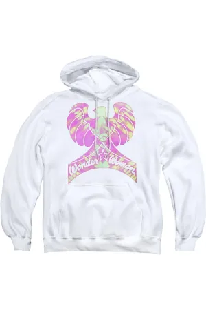 DC Comics Wonder Woman Bird Adult Pull Over Hoodie / Hooded Sweatshirt