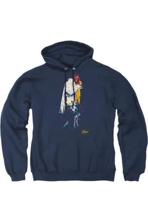 Elvis Presley Yellow Scarf Adult Pull Over Hoodie