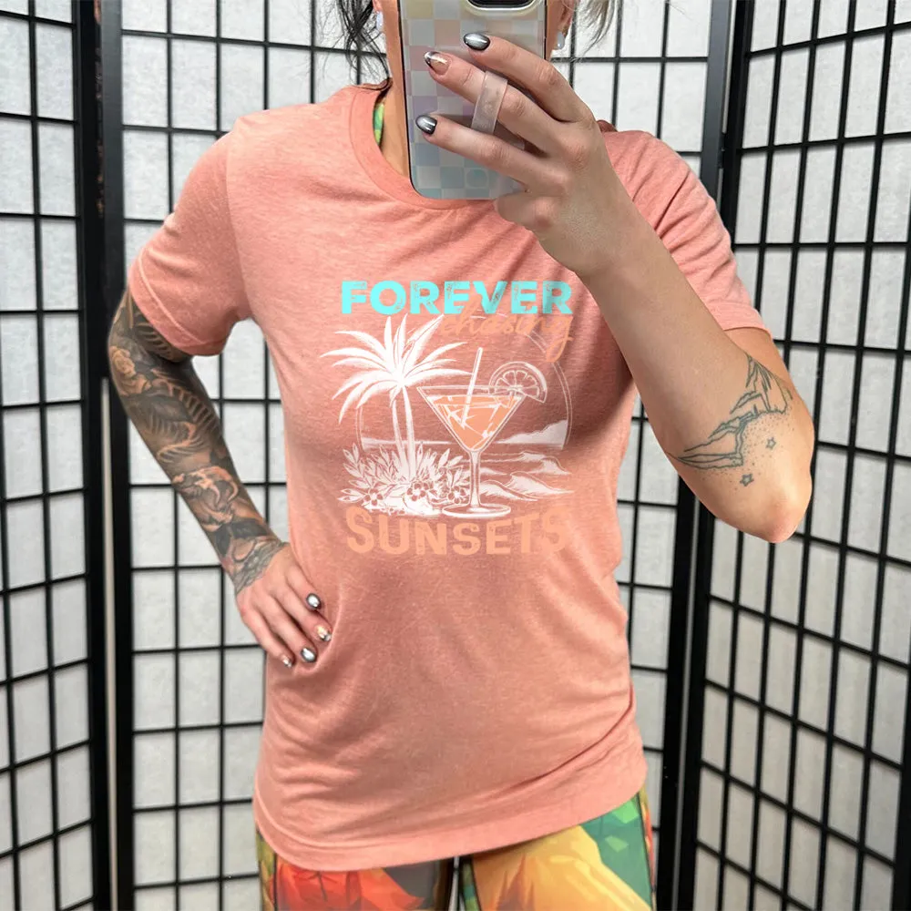 Forever Chasing Sunsets Shirt Unisex