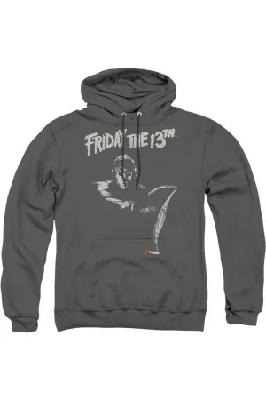 Friday The 13th Ax Adult Pull Over Hoodie / Hooded Sweatshirt