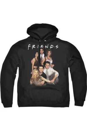 Friends Stand Together Adult Pull Over Hoodie / Hooded Sweatshirt