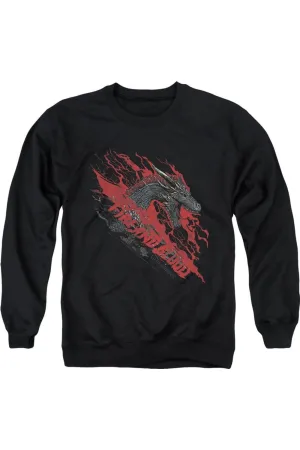Game Of Thrones Fire And Blood Dragon Adult Crewneck Sweatshirt