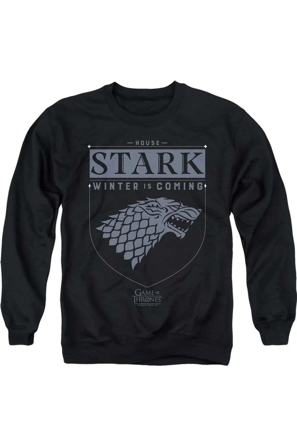Game Of Thrones House Stark Sigil Adult Crewneck Sweatshirt