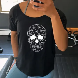 Geometric Skull | Slouchy Tee