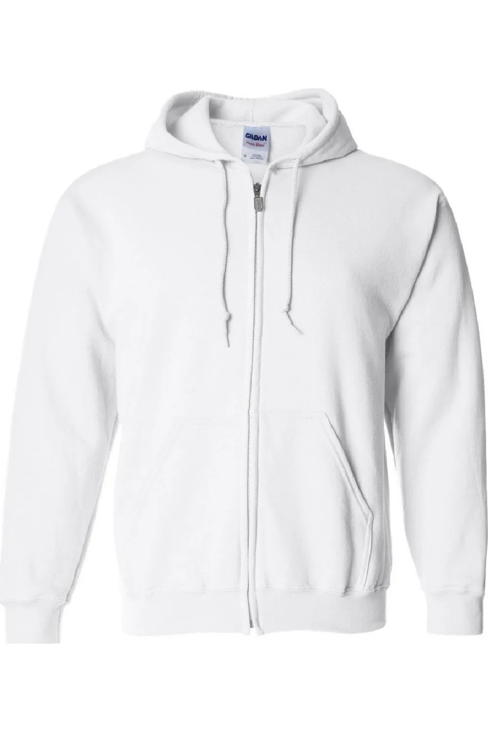 Gildan Heavy Blend Unisex Adult Full Zip Hooded Sweatshirt Top
