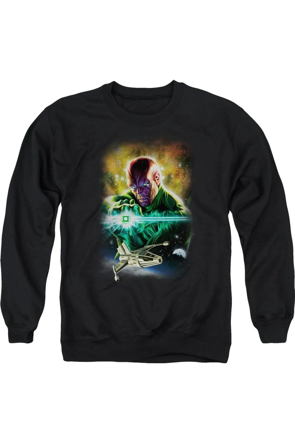 Green Lantern Abin Sur Adult Crewneck Sweatshirt