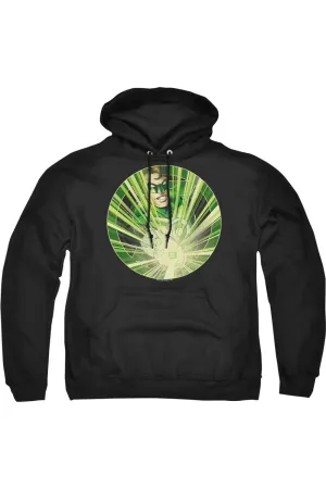 Green Lantern Light Em Up Adult Pull Over Hoodie / Hooded Sweatshirt