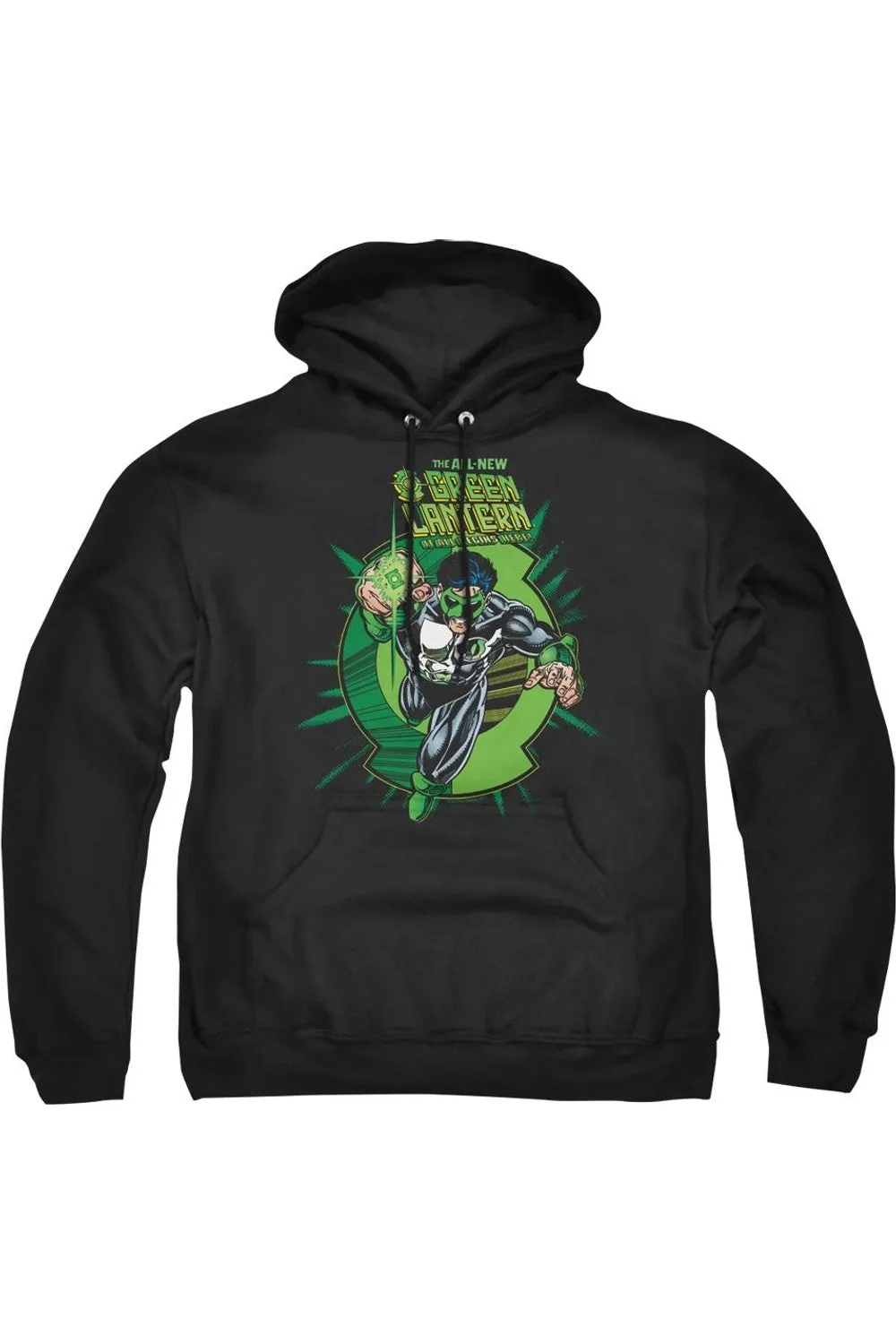 Green Lantern Rayner Cover Adult Pull Over Hoodie / Hooded Sweatshirt