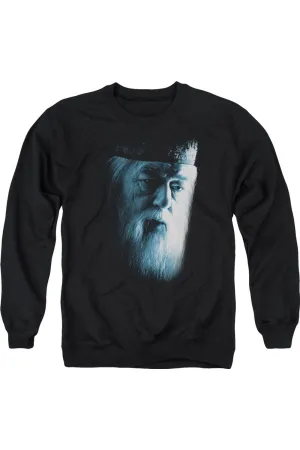 Harry Potter Dumbledore Face Adult Crewneck Sweatshirt