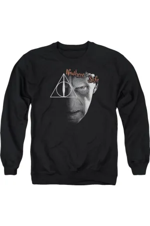 Harry Potter Nowhere Is Safe Adult Crewneck Sweatshirt