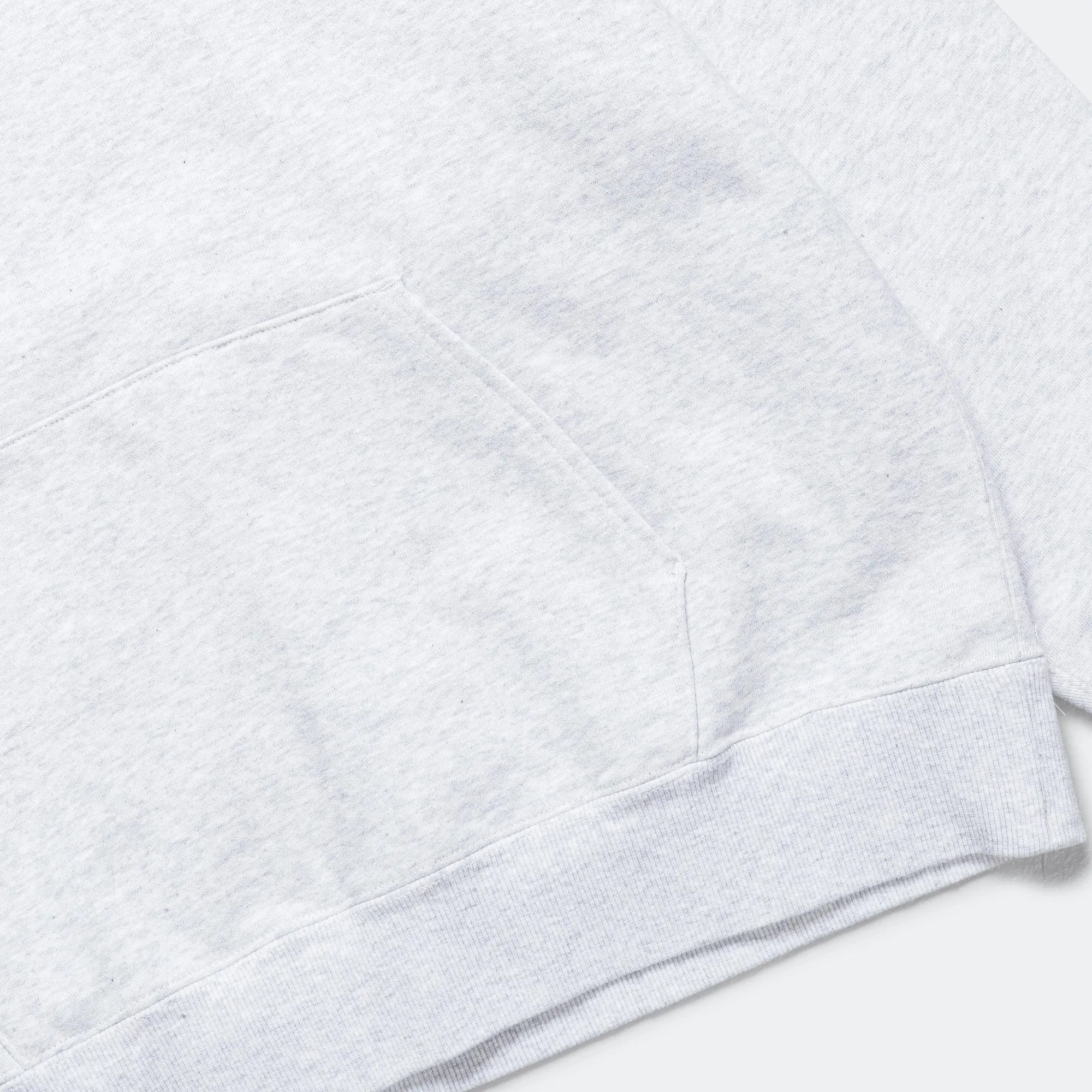 Heavy Weight Loose Hoodie - Ash Grey