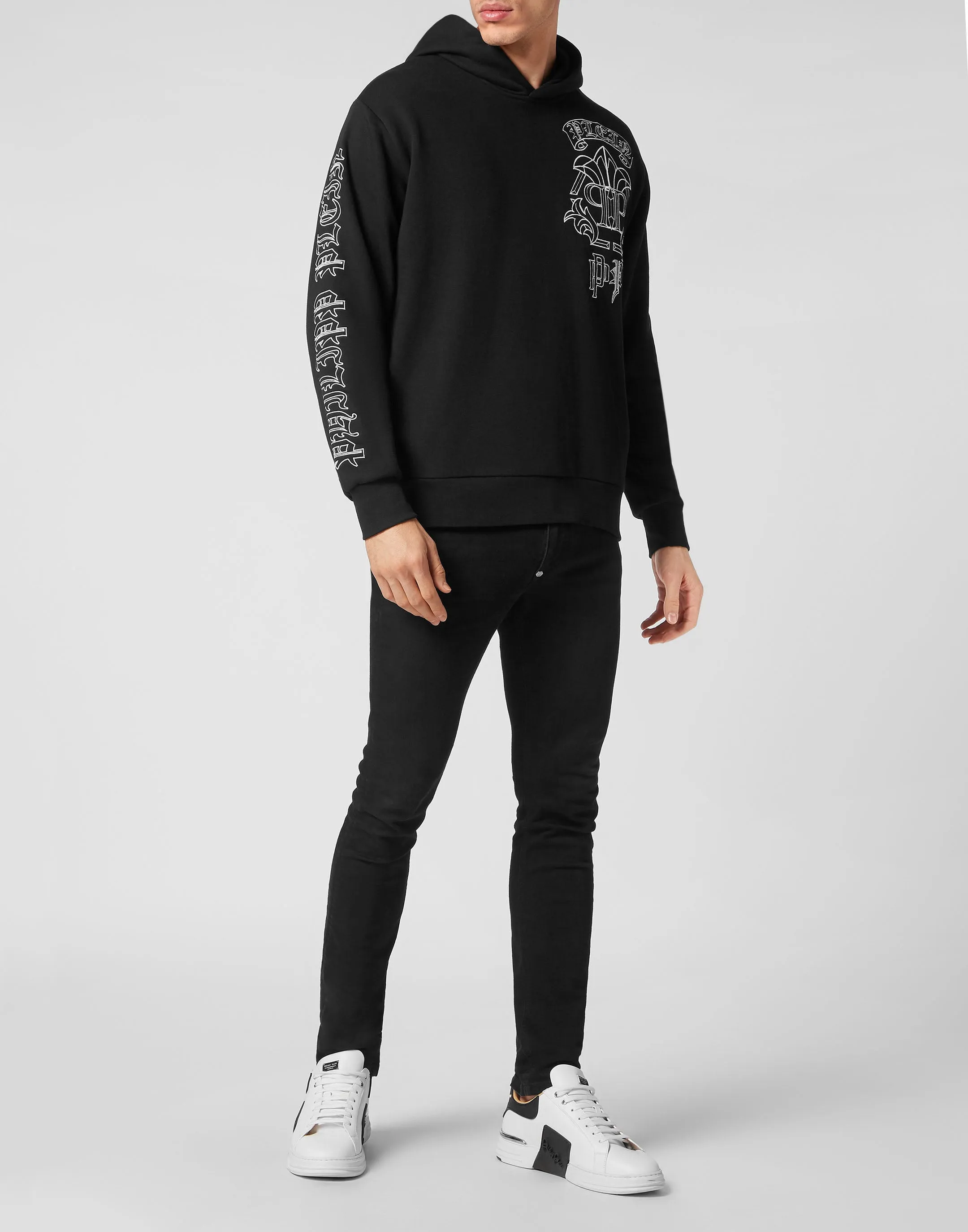 Hoodie sweatshirt Gothic Banner
