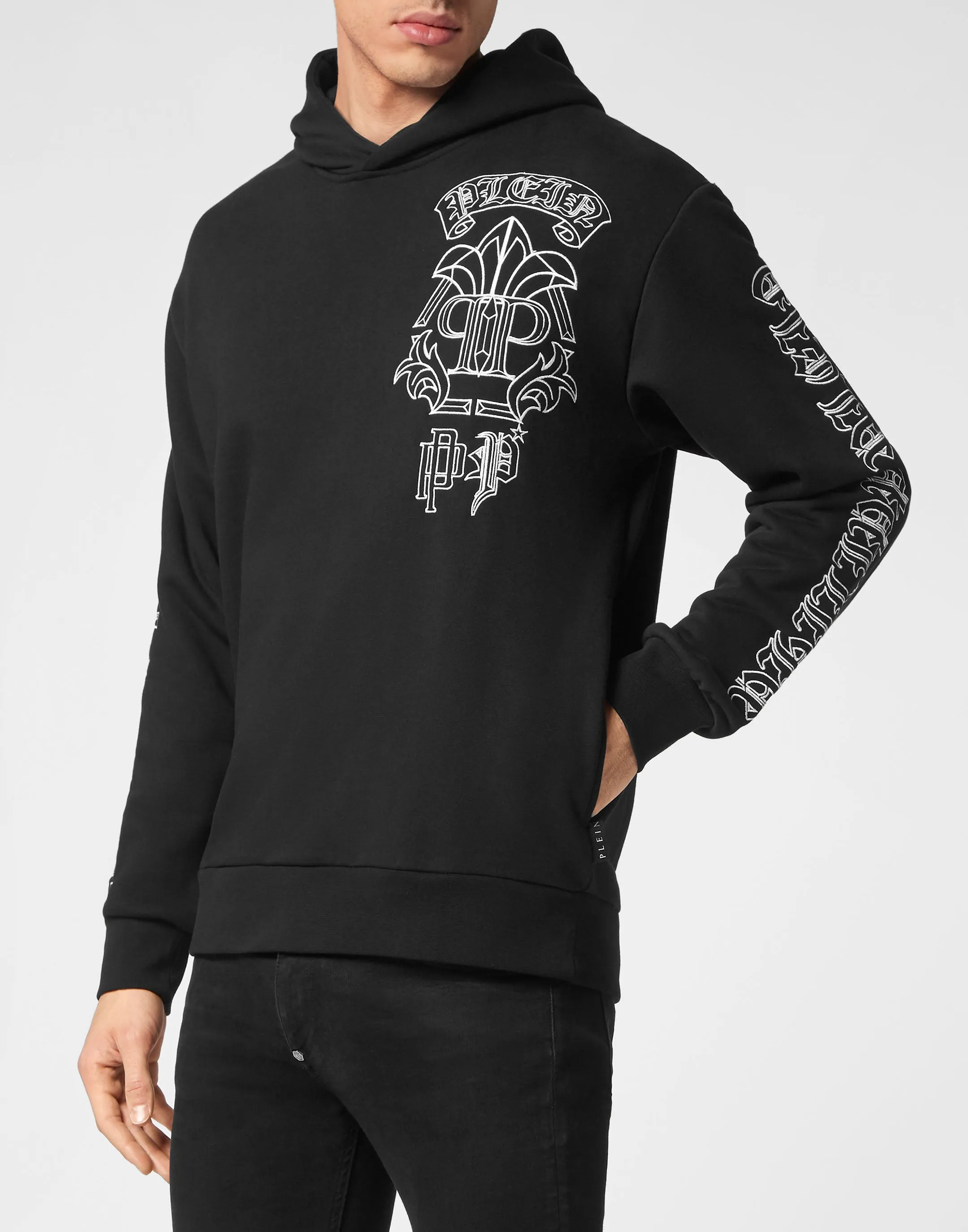 Hoodie sweatshirt Gothic Banner