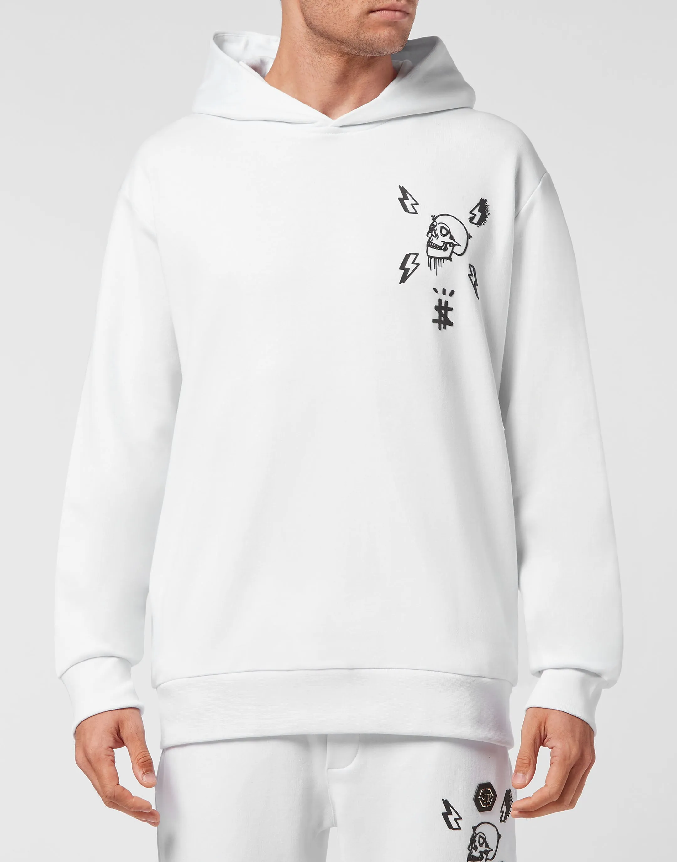 Hoodie sweatshirt Hexagon
