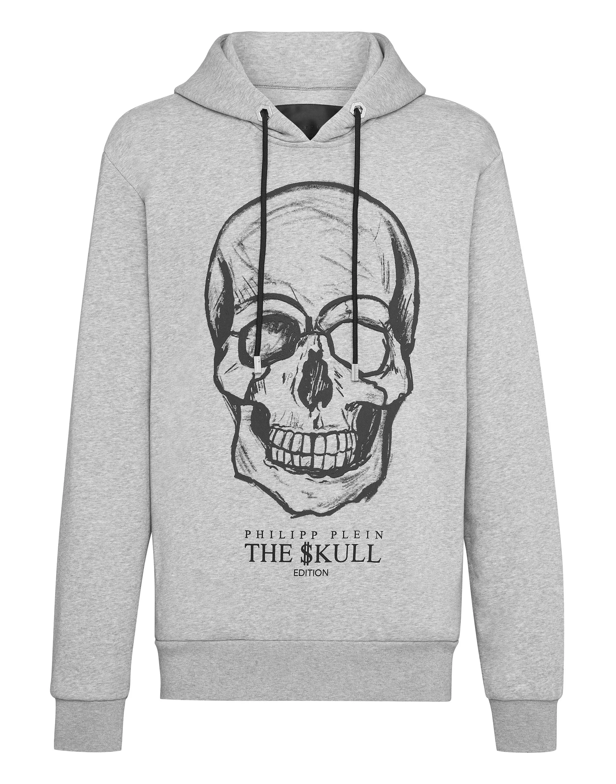 Hoodie sweatshirt print Skull